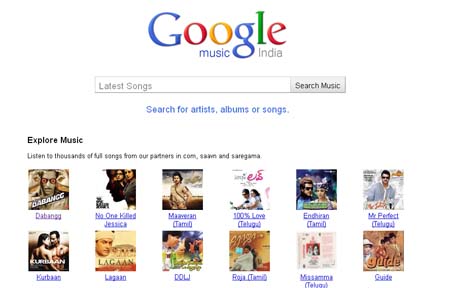 google music india