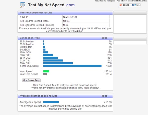 02 test my net speed know your net speed