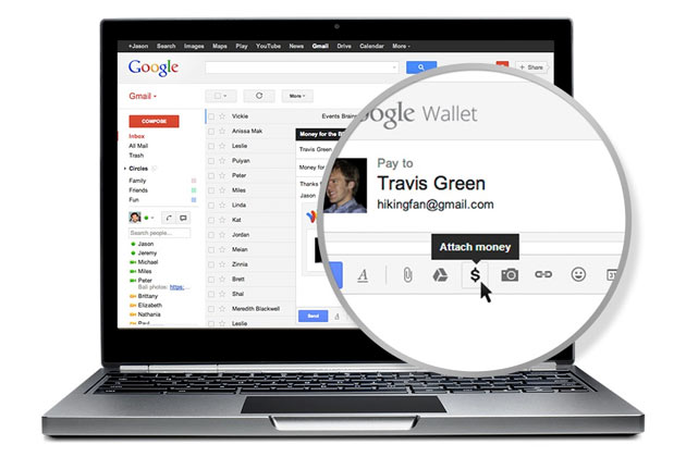 send money via gmail Gmail Money Trnasfer Google Wallet
