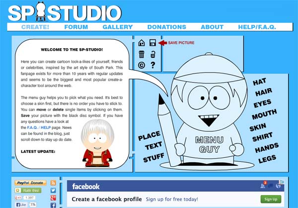 01 Make cartoon online become cartoonist make your friend laugh with mockery SP Studio sp-studio