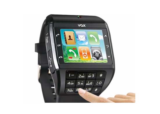 01 Cheaper smart watch VOX Dual SIM Watch Mobile with Keypad & Camera