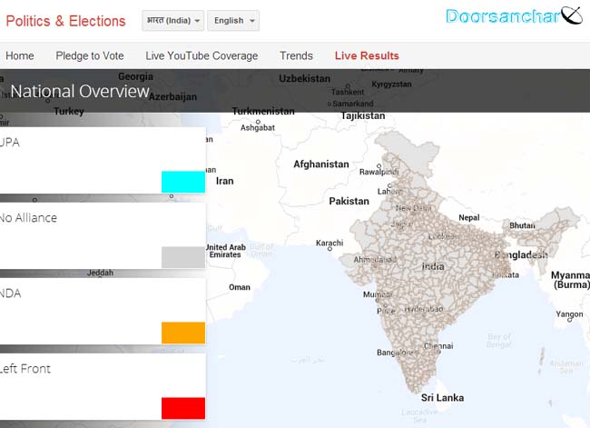 3 websites to track India's Election Results  - Doorsanchar