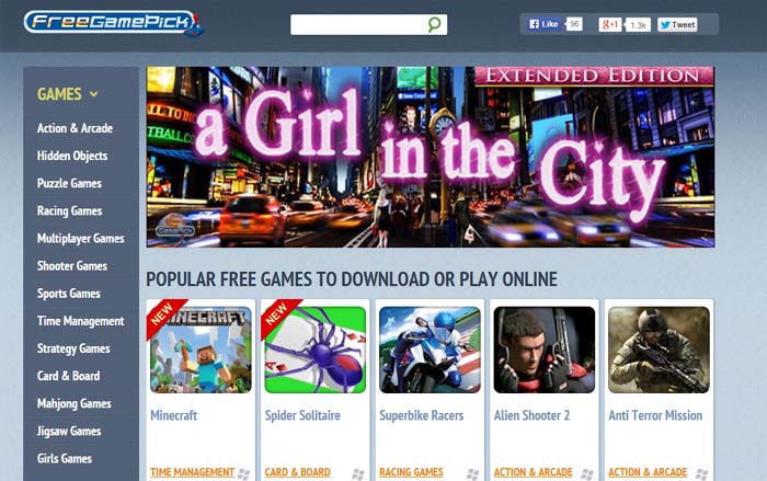 01 Freegamepick.com Free PC Games for Download