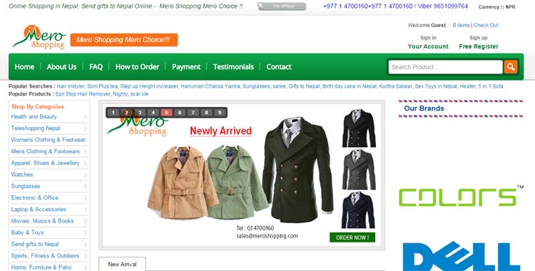 05 Online Shopping in Nepal 5 best online shopping sites in Nepal Mero Shopping