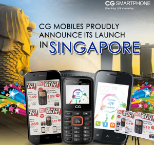 CG mobile enters Singapore - Doorsanchar