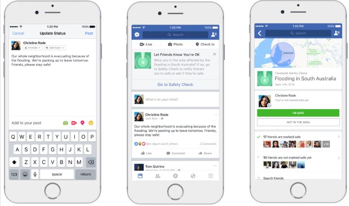 Facebook's Safety check feature now can be turned by community itself - Doorsanchar