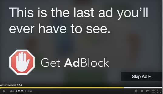 Block advertisement on all browsers - Doorsanchar