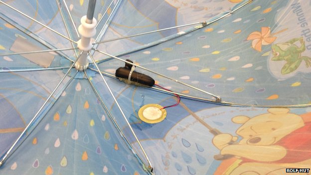 "Smart Umbrella" Prototype is Here ! - Doorsanchar