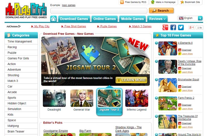 myplaycity games online