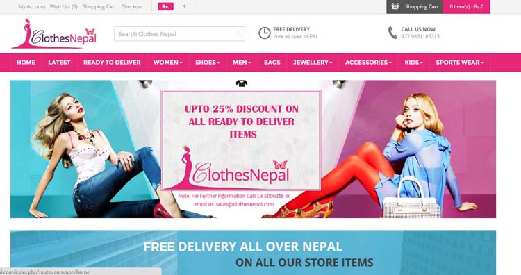 01 Online Shopping in Nepal 5 best online shopping sites in Nepal ClothesNepal